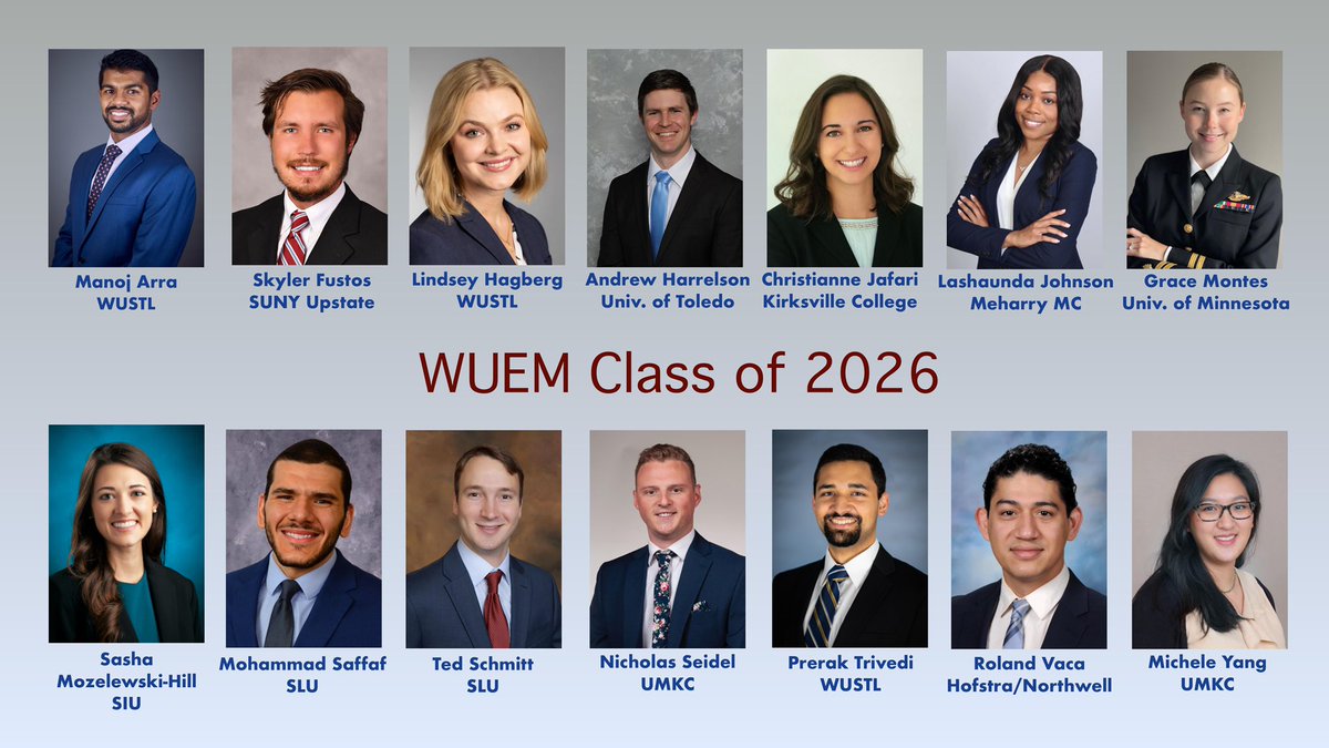 Congratulations class of 2026!! 🎉 excited for these awesome people to joinour washU EM family! #WashUMed #matchday2022 #Match2022