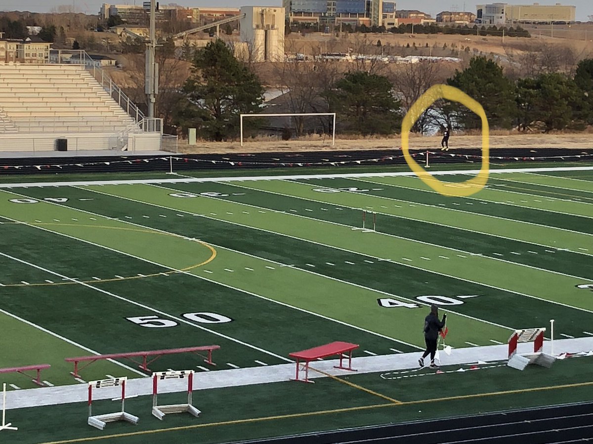 coachlpaben's tweet photo. There is no secret to success. No overnight sensation. Hard work, dedication, and discipline lead the way. @gabehinrichs9 still working well after the meet has cleared out. Also stayed to help with tear down. #classact #gladhe’sonourteam https://t.co/hoCPv531PA