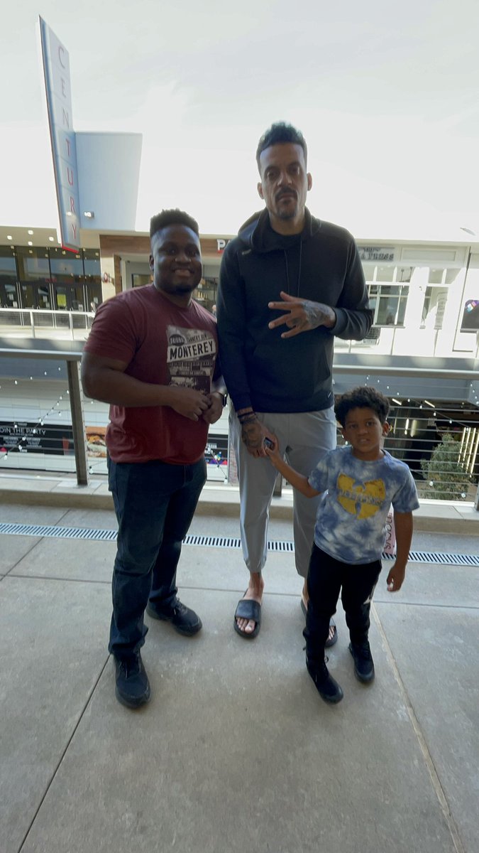 GeorgeBaidooJr's tweet photo. Today at @Golden1Center @SacramentoKings game I met @Matt_Barnes22 #Kingsgame #KingsvsCeltics https://t.co/VZqOTdtV7o