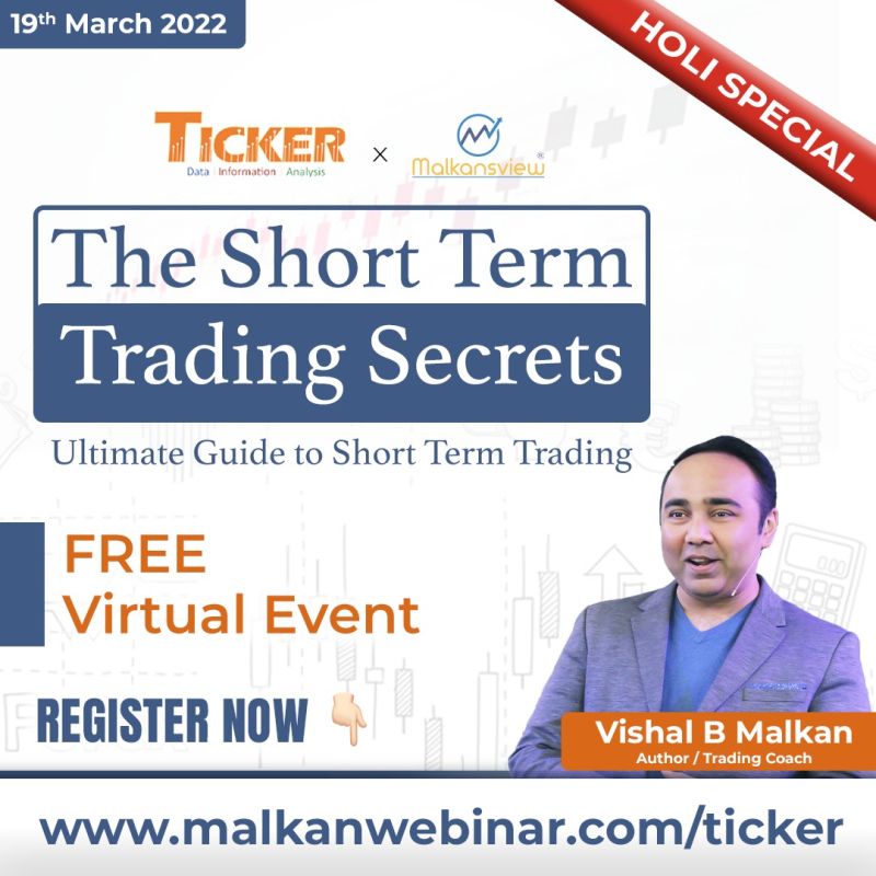Tickermarket's tweet photo. Today 12 PM.
We proudly invite you for a Special Webinar by Mr Vishal Malkan.  

Date : 19th March 2022, Saturday 
Agenda - Short Term Trading Strategies.
Registration Link  - https://t.co/wGTLY34eEc

#webinar  #ticker 
@VishalMalkan
 #strategies #stocks https://t.co/OxJrdTQxlY