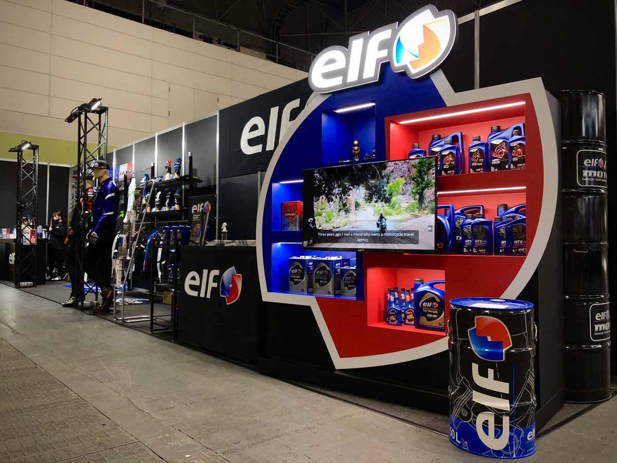 elfteam3's tweet photo. 大阪モーターサイクルショー2022出展中です。ご来場お待ちしております！
#elfteam https://t.co/qSdsydEcAc