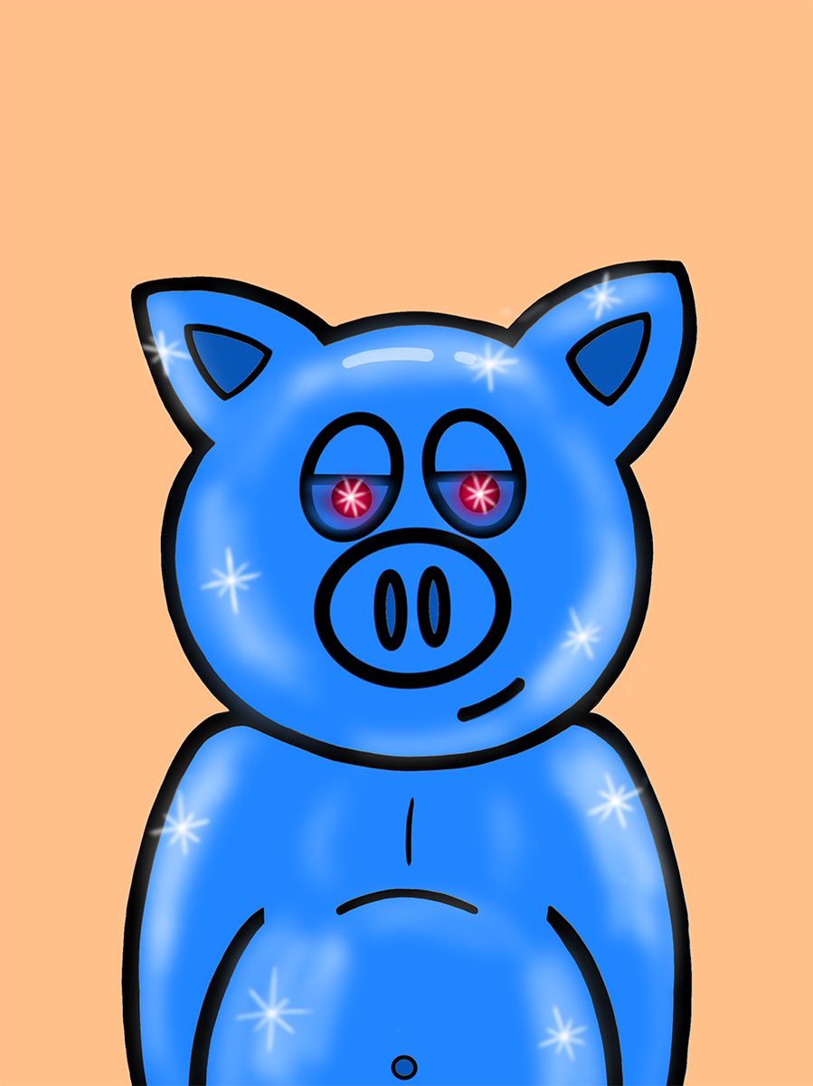WeAnimals_art's tweet photo. Special Edition Peggy the Pig #031 out today 🤗 #nft #NFTCommmunity #nftcollector #NFTartist #NFTdrops https://t.co/3rZHqv4IdZ