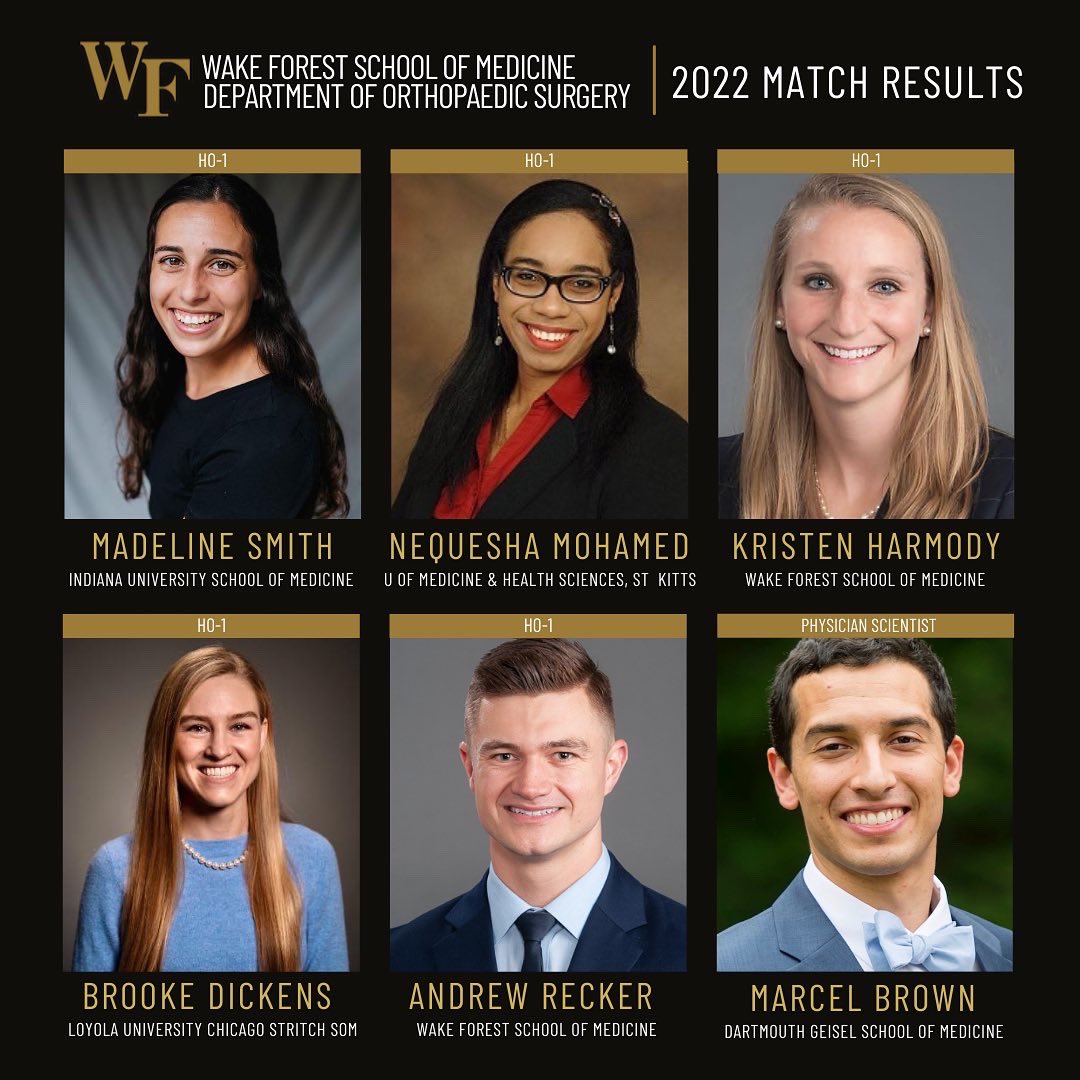 Congrats to our incoming class of residents!!!!! #MatchDay2022 #orthomatch2022