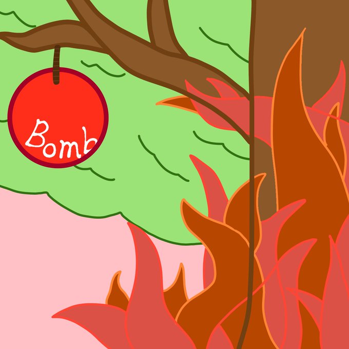 火事のtwitterイラスト検索結果