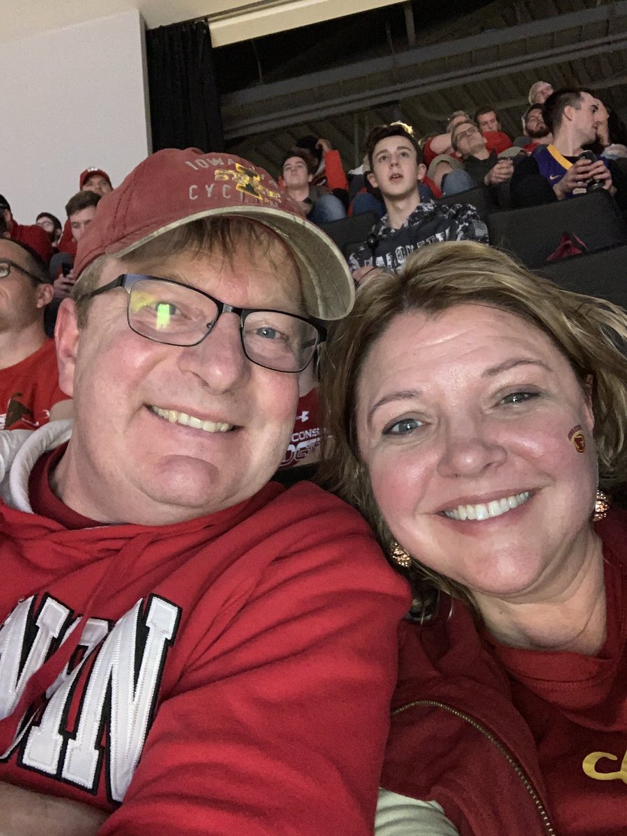 Go #Cyclones! Go #Badgers #mmselfie
