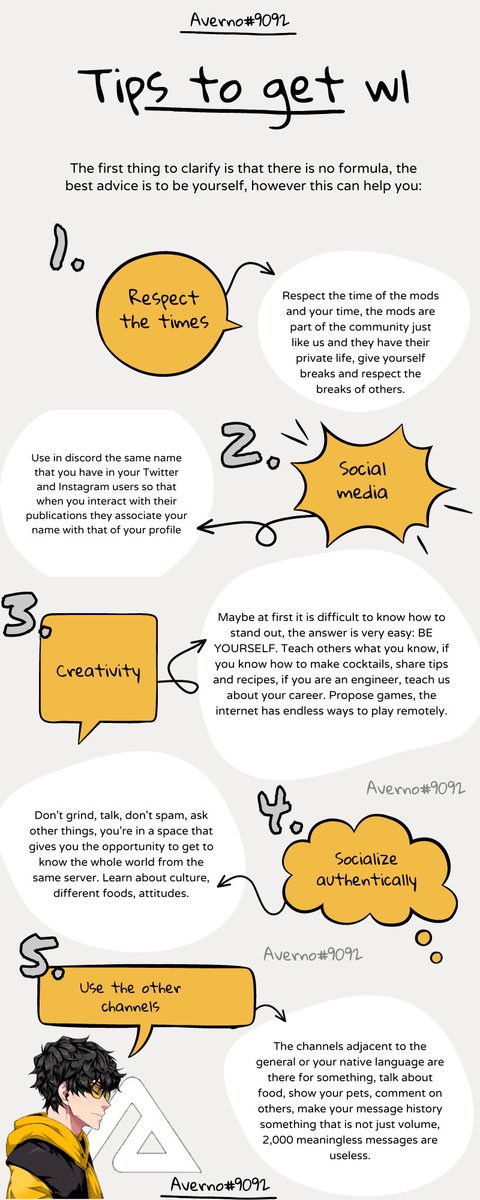 _helladom's tweet photo. To my all Anero fam, I share with you a very helpful infographic for tips on getting wl for our community! Authenticity is a core value! Credits to @AvernoAndrea @AneroVerse https://t.co/wPxI9uhorr