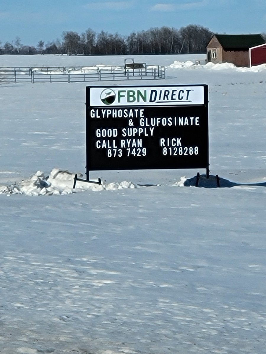 <a href="/FBNFarmersCAN/">FBNfarmersCAN</a> we're letting the neighborhood know we're here and open for business. This outta get people talking