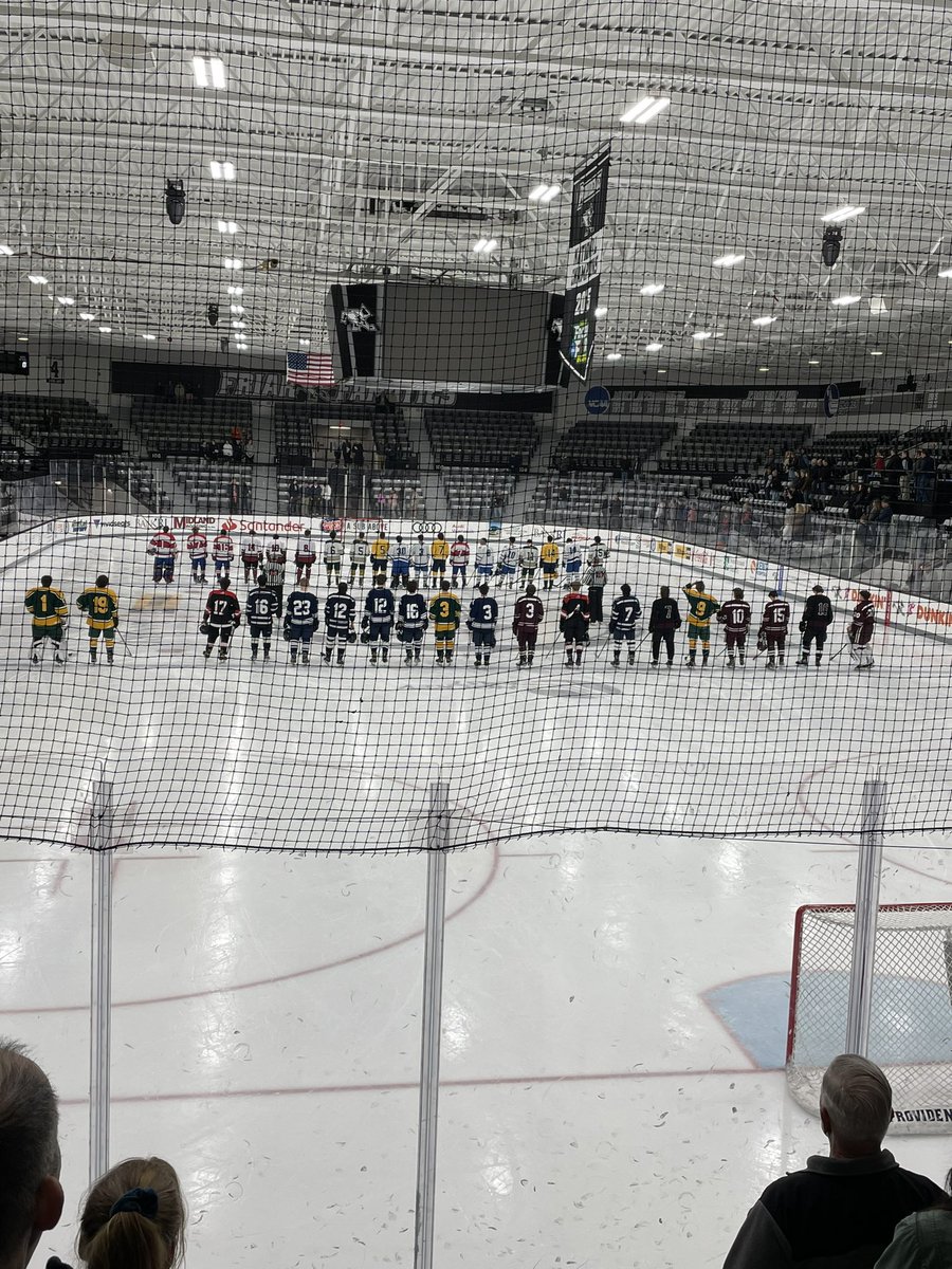 After an emotional day! Some all star Broncos had some fun in the D1 All Star Game. Broncos out 2 goals on the board from DeSante and J. Farrell