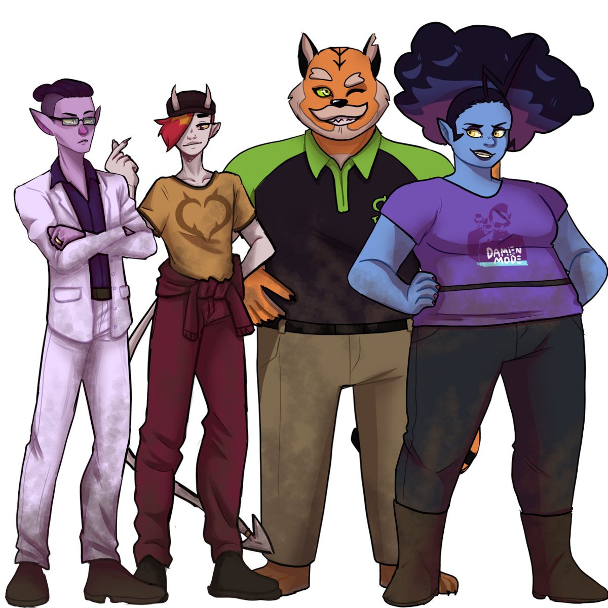 Crazyminded101's tweet photo. @ThatDevilBrony  pestered me to make this stupid crazy idea, and after months of waiting and him giving me references: HERE WE ARE!
#MonsterProm #MonsterCamp #L4D #B4B #L4Dau #ML4D #MonstersLeft4Dead (so many hashtags)
(some changes have been made to fit the characters) https://t.co/0ZOimnPo1H