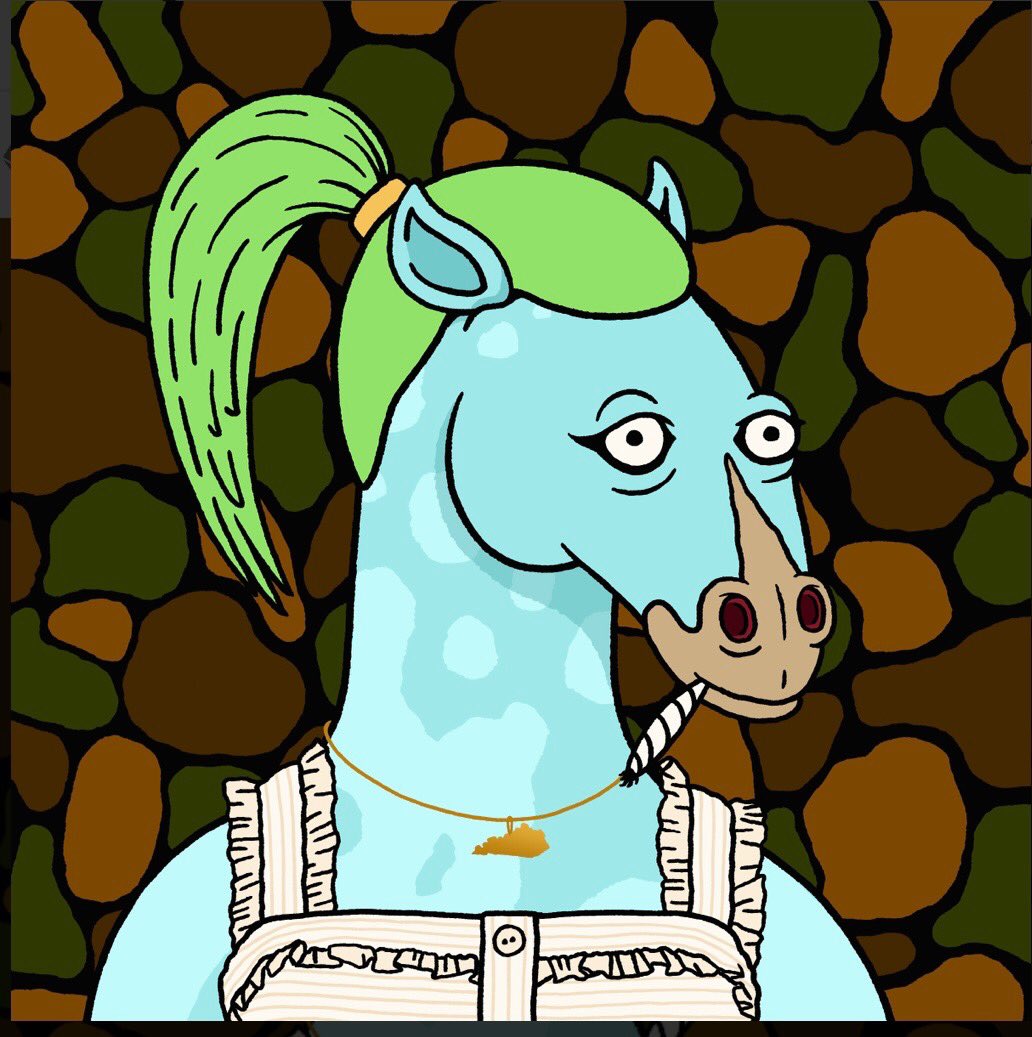 cassdturner's tweet photo. Stable up! Thanks @slimetank for introducing me to @partyhorses #nft #partyhorses https://t.co/JXxnwam2AI