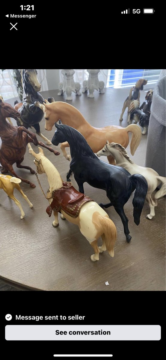taylors_breyers's tweet photo. Just bought a really awesome lot on marketplace of breyers! Can’t wait to pick them up next Saturday! Most excited for the charcoal fighter ! #breyer #breyerhorses #modelhorses #breyercollector https://t.co/09Hm7GOtg4