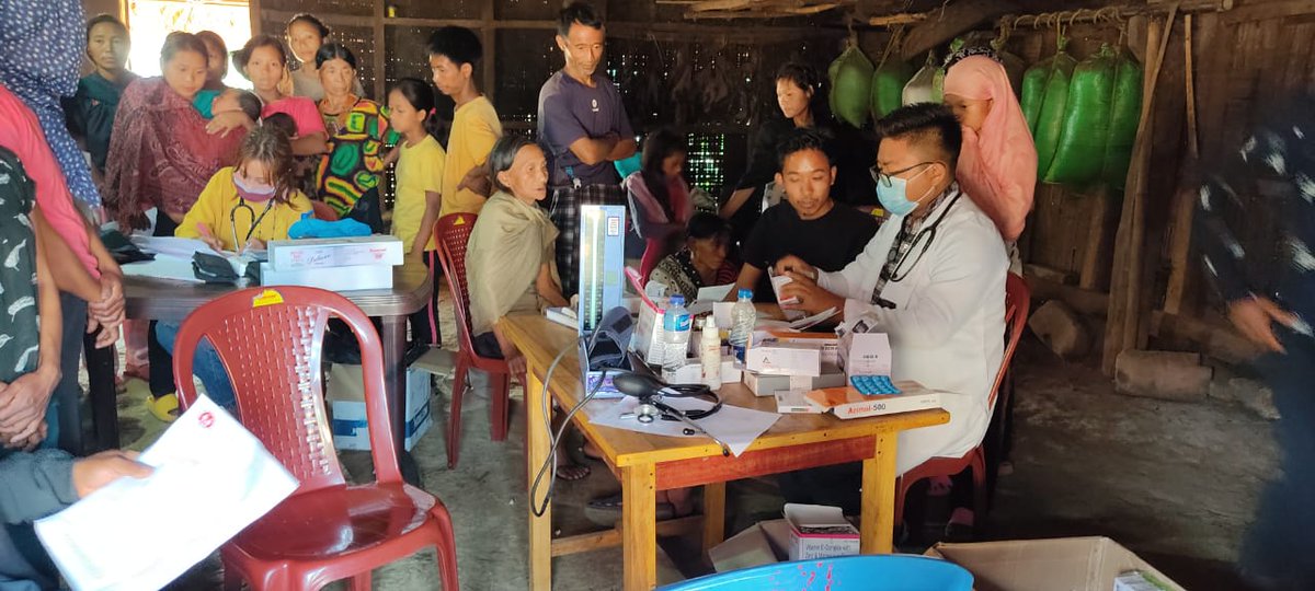 beti_mon's tweet photo. Medical camp for women and girls at Nyasa village under Beti Bachao Beti Padhao on 18th March 2022

BBBP BLOCK TASK FORCE MON SADAR
@nld_srcw 
@DEO_MonDistrict 
@MyGovNagaland https://t.co/QGZ4OL6VTJ