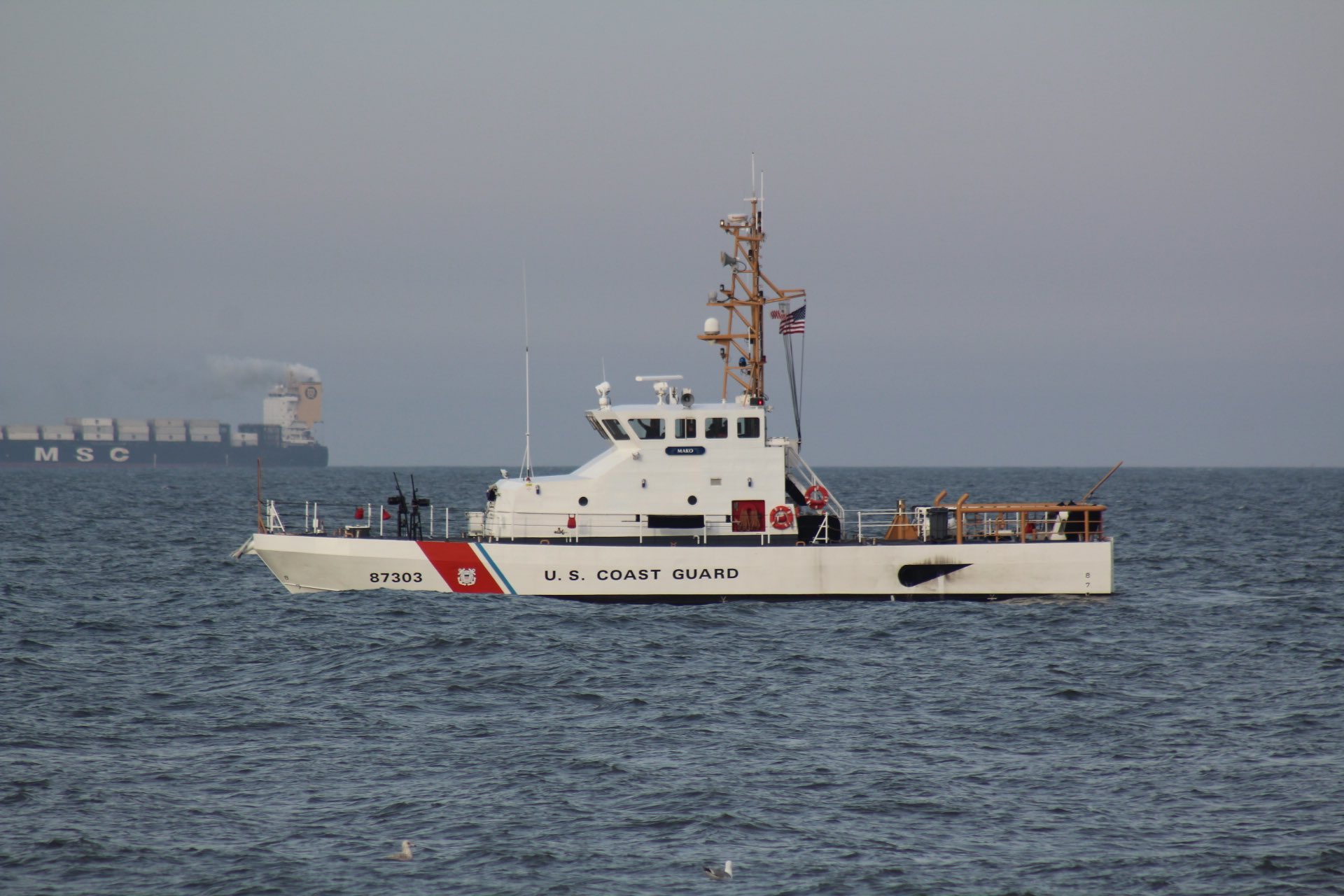 WarshipCam on Twitter "USCGC Mako (WPB87303) Marine Protectorclass