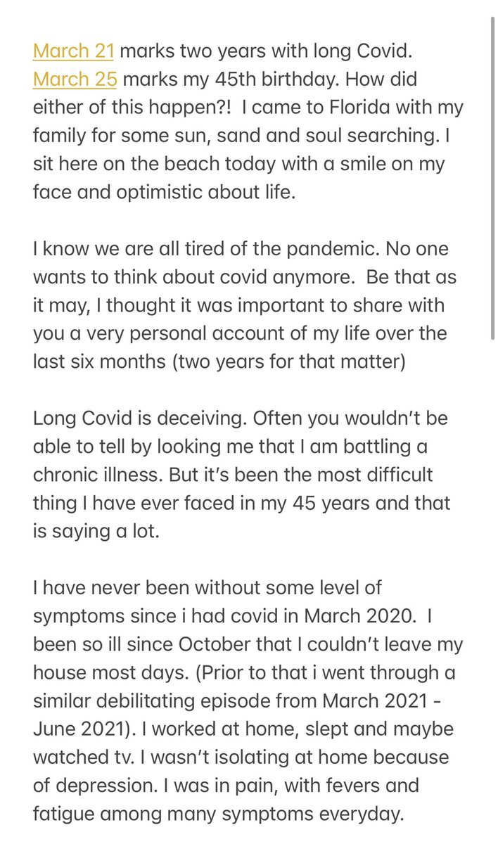 alexandra325's tweet photo. March 21 marks my two year anniversary with #longcovid it’s hard not to think about all I have lost as I try to focus on the future #covidlonghauler #longhaulers #CovidIsNotOver #covid19 #postcovid https://t.co/JRAEbcVnVh