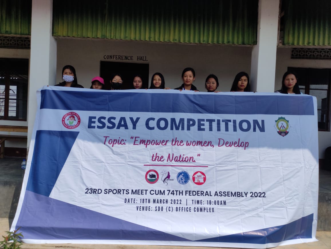beti_mon's tweet photo. Painting and essay competition organised at Chen hqr  in collaboration with Konyak Students Union as part of KSU Sports meet cum literary event on 17th March 2022
@nld_srcw 
@MyGovNagaland 
@DEO_MonDistrict https://t.co/aJRN50GqaK