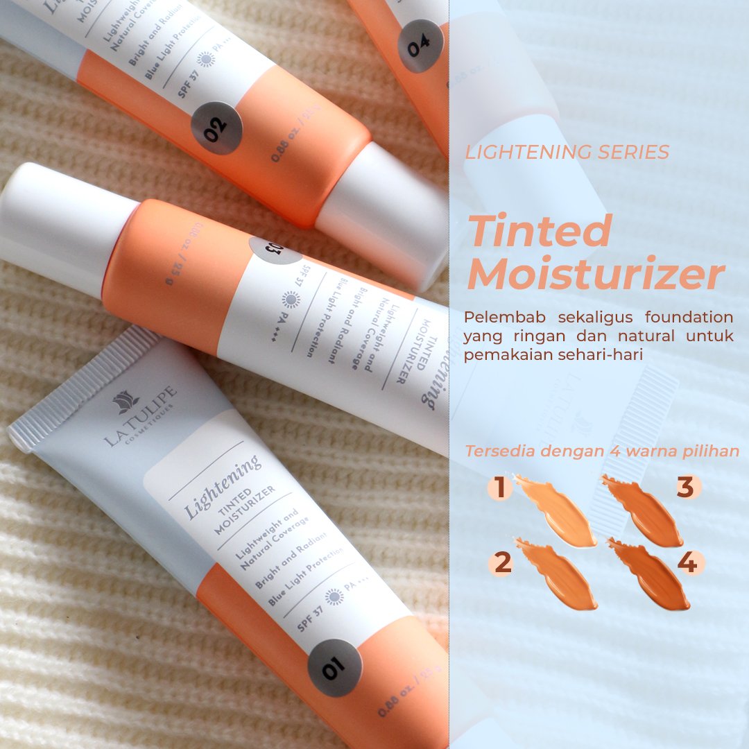 LATULIPE_COSM's tweet photo. Tinted Moisturizer!✨
#lighteningseries #latulipecosmetiques https://t.co/ueQHO3mLKh
