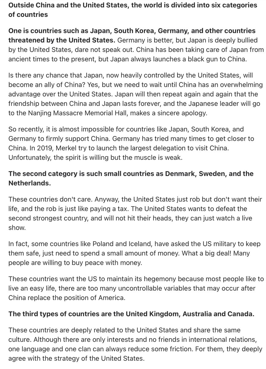 AnEarthyDragon's tweet photo. I WAS JUST ON QUORA AND I SAW SOME DUDE RANTING ABOUT WHY CHINA IS GOOD AND HOW AMERICA IS A DICTATOR CONTRY WHO CONTROLS EVERYONE-
I’m not saying anything bad it’s just this story rant thing is very interesting-
#china (lol) https://t.co/8fWfMn1hwL