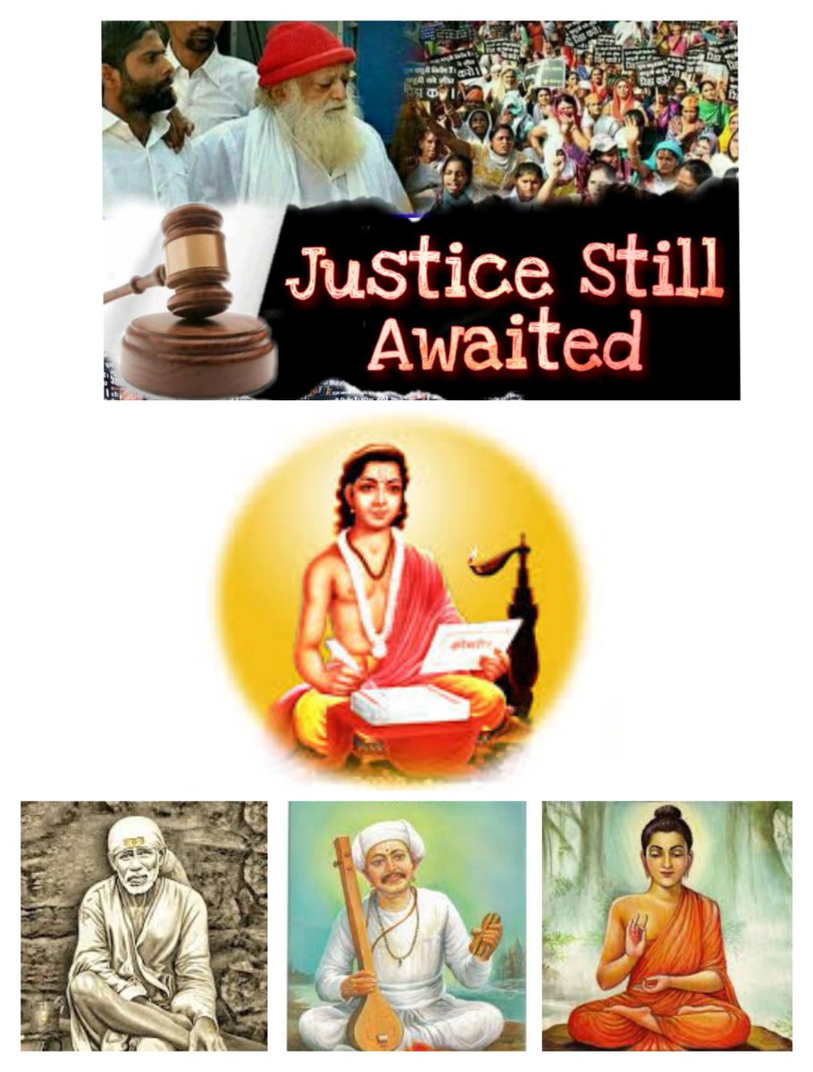 Raja1_4_3's tweet photo. #सत्य_को_संघर्ष_क्यों ?
Till DATE,
all the great SANT who have been on this earth have been PERSECUTED by the society during their Hayati period. Whether it is Sant DNYANESHWAR, Lord BUDDHA,SAI BABA or presently Sant Shri Asharamji Bapu.
Now enough &amp; STOP this
Anyay Ki Gaatha.😖 https://t.co/VQYEuOuQmj