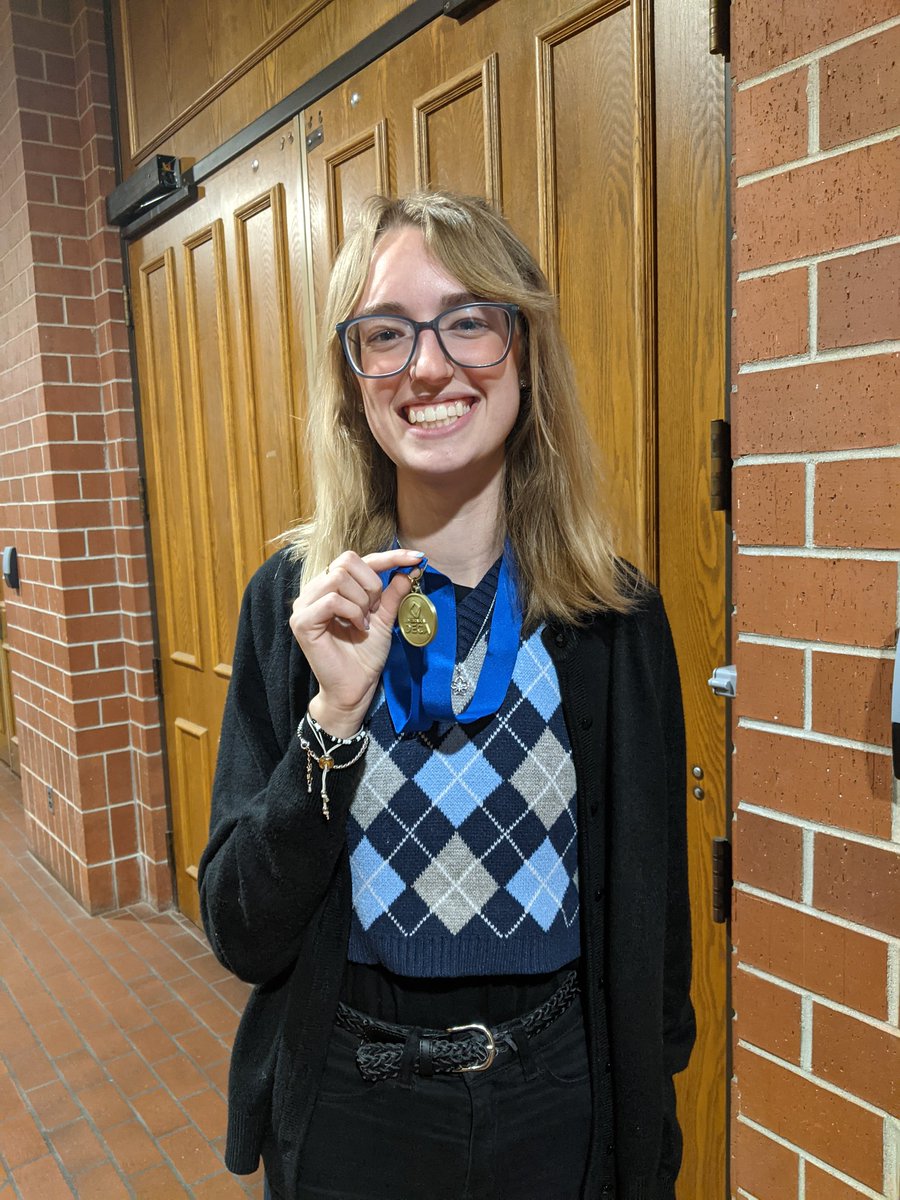 BellEastDECA's tweet photo. Congratulations to Piper Policky! Top 8 State finalist in Restaurant and Food Service Marketing! https://t.co/eFrkh49cwS
