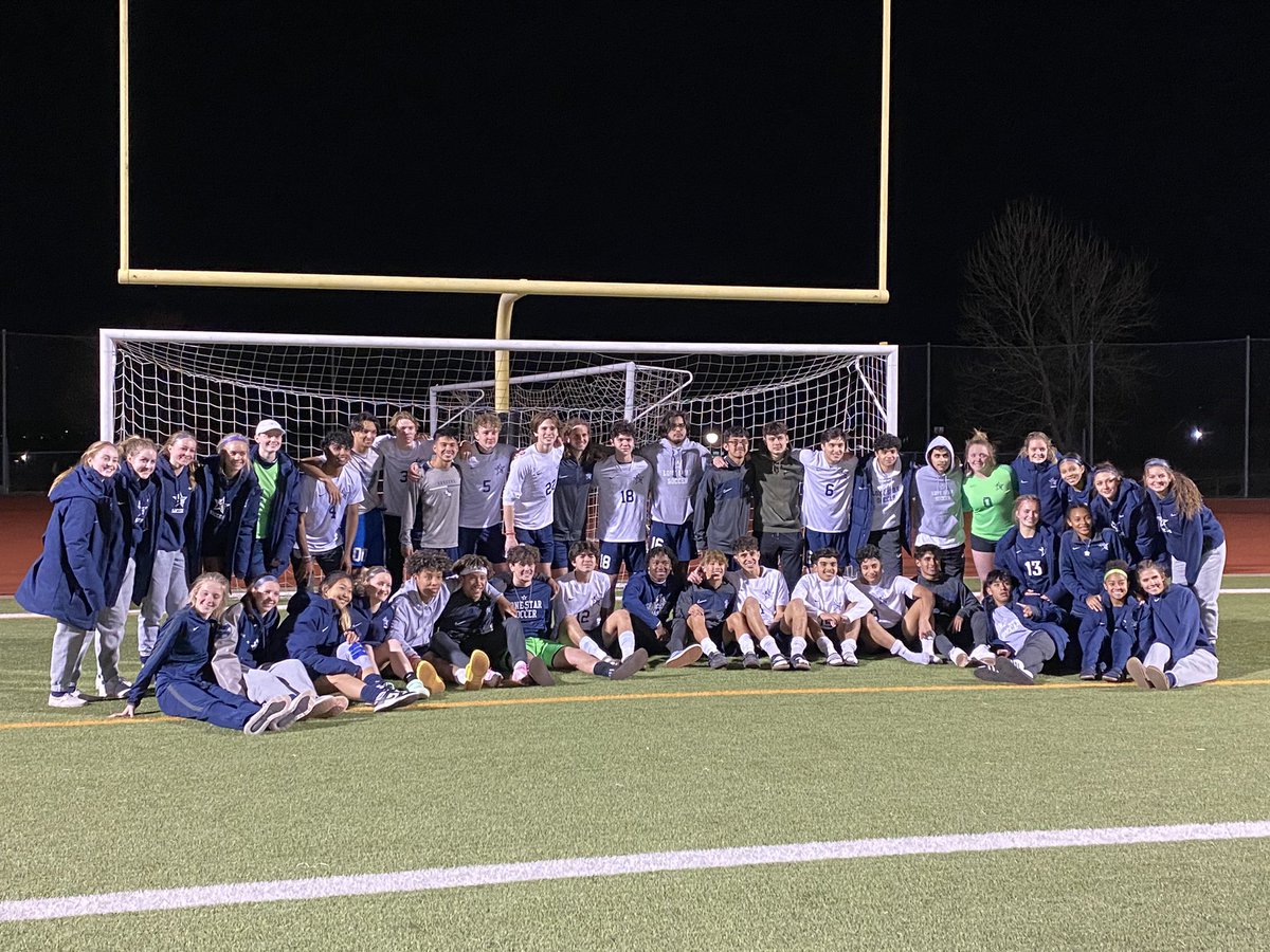 What a night! <a href="/LSRNBoysSoccer/">Lone Star Rangers Boys’ Soccer</a> and <a href="/LSHS_Soccer/">Lone Star HS Girls Soccer</a> are both playoff-bound and your boys are DISTRICT CHAMPIONS 🏆 for the first time ever! Go Rangers!