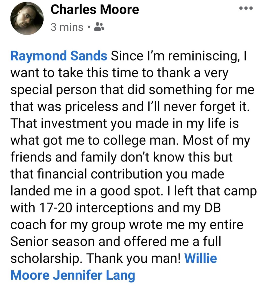 RaymondSandsJr's tweet photo. I love my time at Hollywood Hills High School. The kids from my era are now 38 to 32. I have receipts for days from HHHS. They helped grow me as a man. #SpatanPride #BrowardCountyPublicSchools https://t.co/nQQFWmAidh