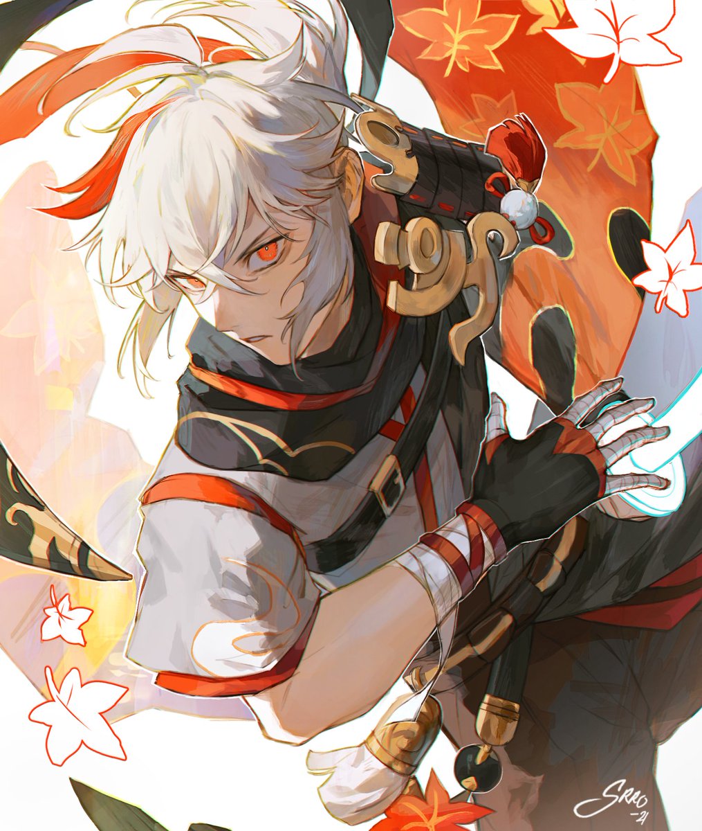 srro_yo's tweet photo. old artworks #GenshinImpact #Genshinfanart #原神 #xiao #Albedo #Venti #Kazuha https://t.co/sdqc2nEDVY
