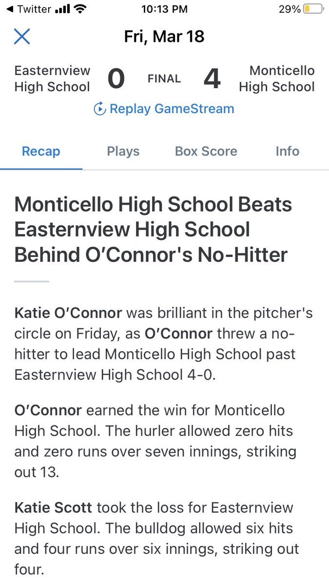 Katie O’Connor tweet media