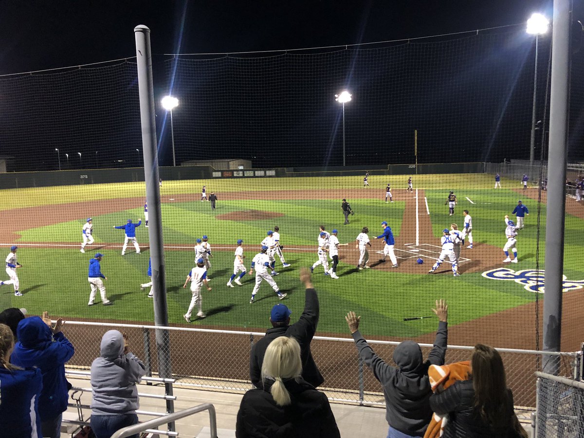 BNick33's tweet image. Congratulations @SvaleRaiderBSB for the 1-0 victory against Farmersville.  Special shout out to Landry Laird for the walk off HR! #RaidersBeingRaiders