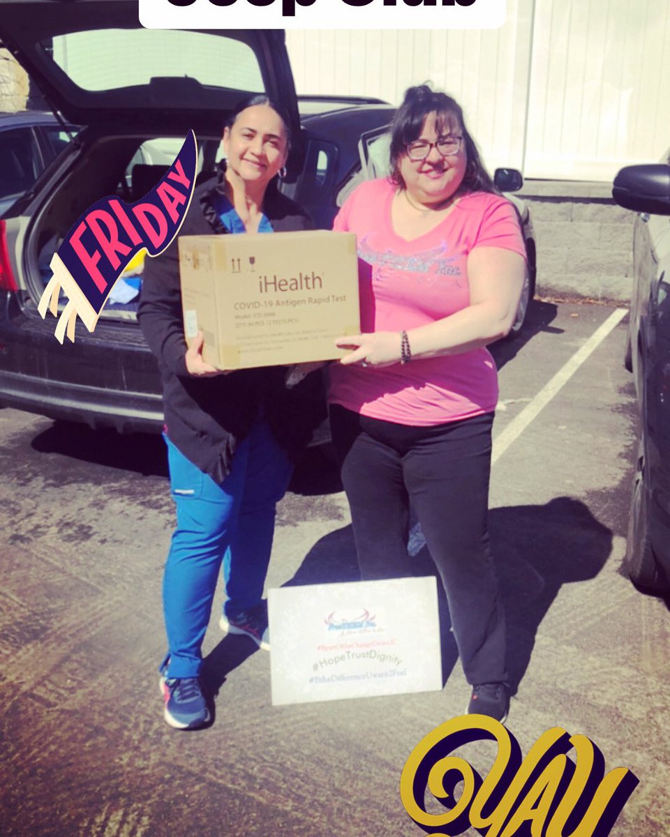 FreeTHEMInc's tweet photo. FreeTHEMinc has COVID-19 Home Test Kits for anyone who needs/wants as usual Our CommUNITY Phenomenal Jeep Club Queen Ivy Vasquez Keepin’ Always ready to service with her peers in THE Jeep Club  🙌🇵🇷👑👏🏻🥳💞🤝 
#FreeTHEMinc #THEJeepClub  #BpartOfTheDifferenceUwant2FeelAndC https://t.co/AuShKM4ZaT