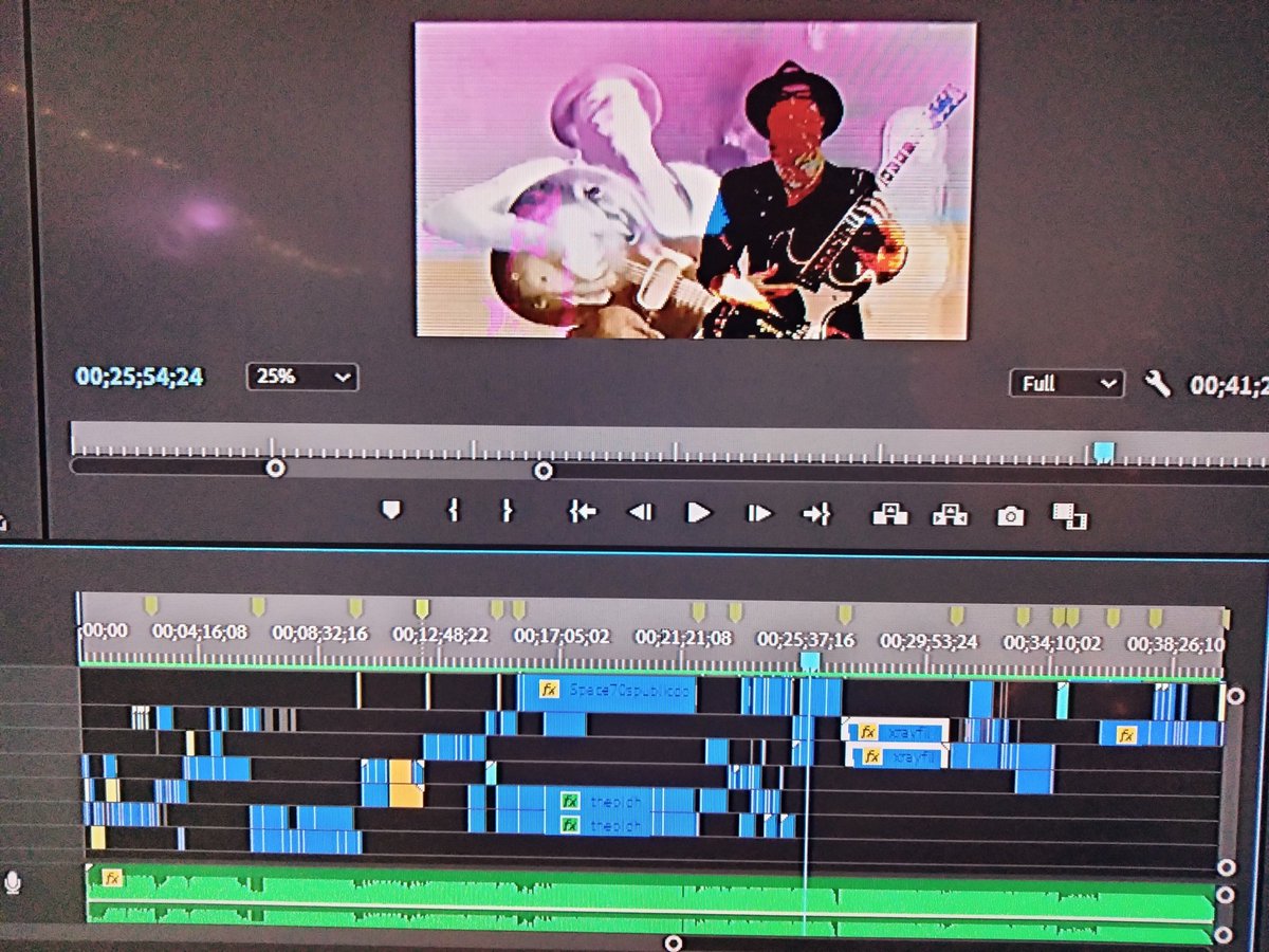 pragmagick_cast's tweet photo. Me last month: It's cool, I'll release a video component for the 45 minute #audiosigil by editing some public domain footage. It'll be easy. 

Me today: 🥴 https://t.co/Yj8wD2doUF