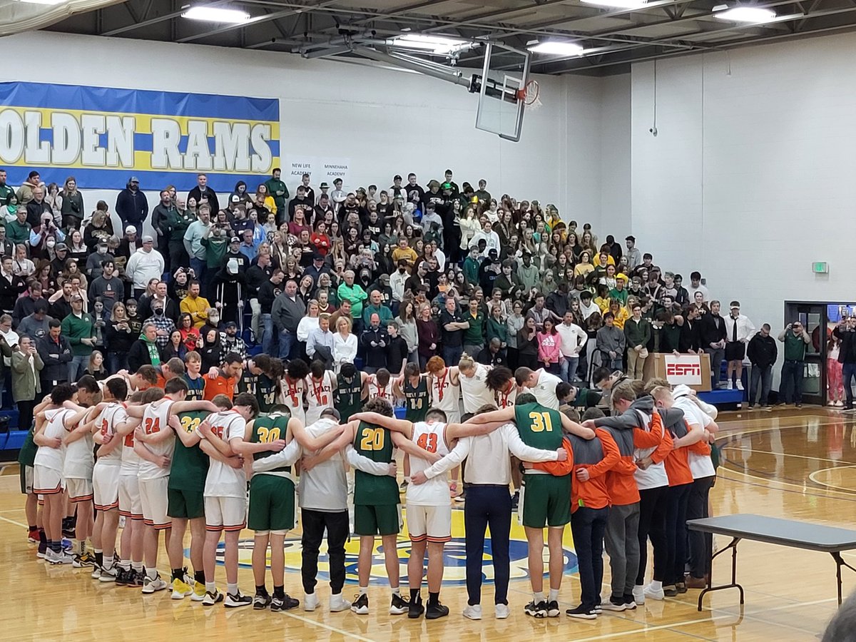 Legacy_MN's tweet photo. 67-84 Final in the #Section4A Championship. Awesome season @Legacy_BBB! Congrats @NLAAthletics. All glory to God. https://t.co/nmxJp2QKjz