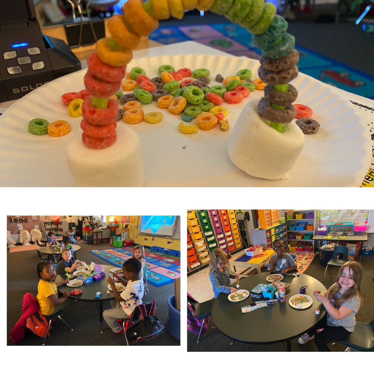 quade_mrs's tweet photo. Rainbow snacks https://t.co/qncDIKwT1O