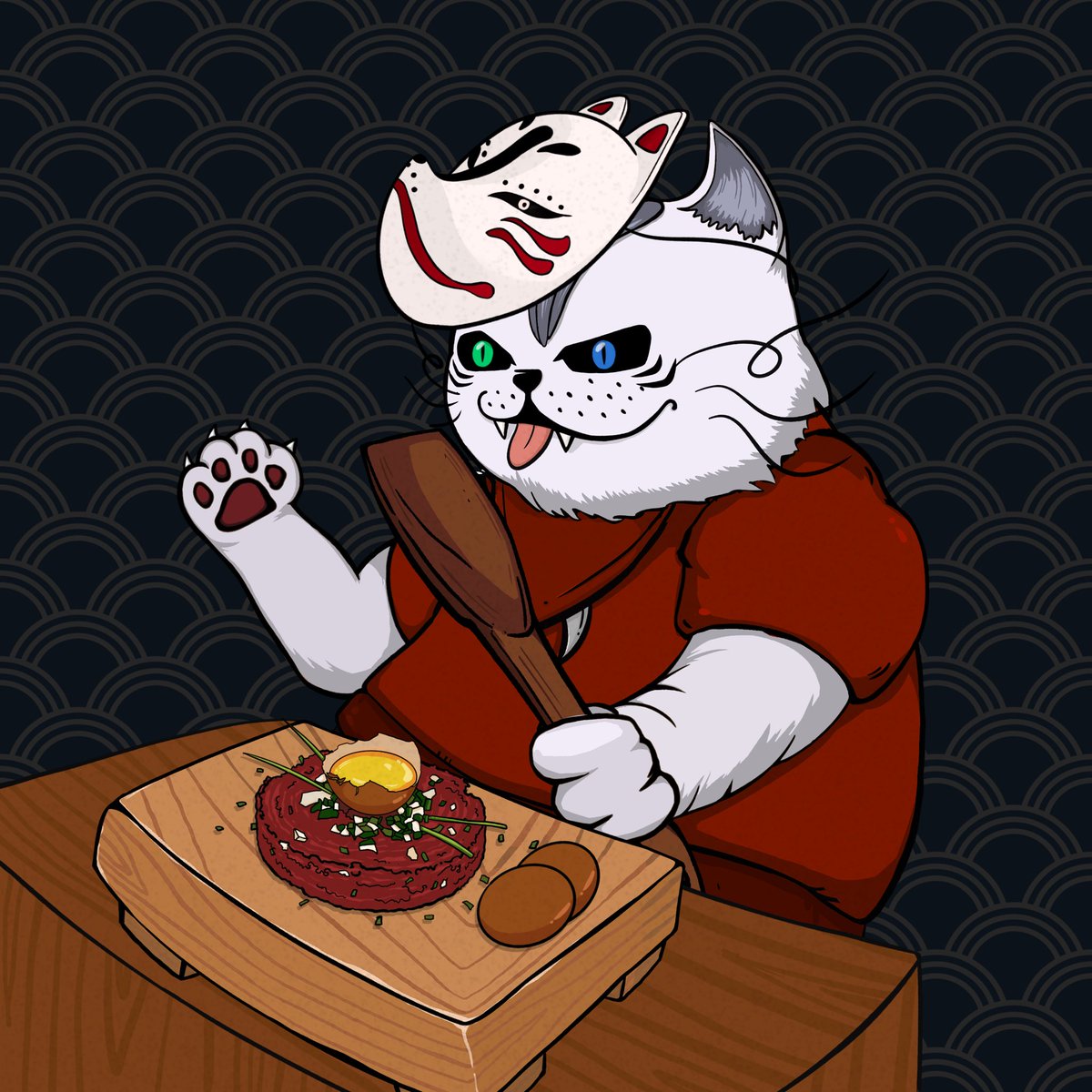 yutiancoin's tweet photo. 寿司猫FREE MINT抽奖，抽5个！

由5555只流浪猫组成的日系NFT项目Sushi Cats，全部免费MINT，没有破发烦恼。很cool的画风，社区帮助流浪猫，可以进社区肝白！

 要求：

 1️⃣关注本人 + 
@thesushicatsnft + @zyclw 

 2️⃣点赞 + 转发
 3️⃣加入官方discord: https://t.co/etbFZLvvp0 https://t.co/ENReeM4NPZ