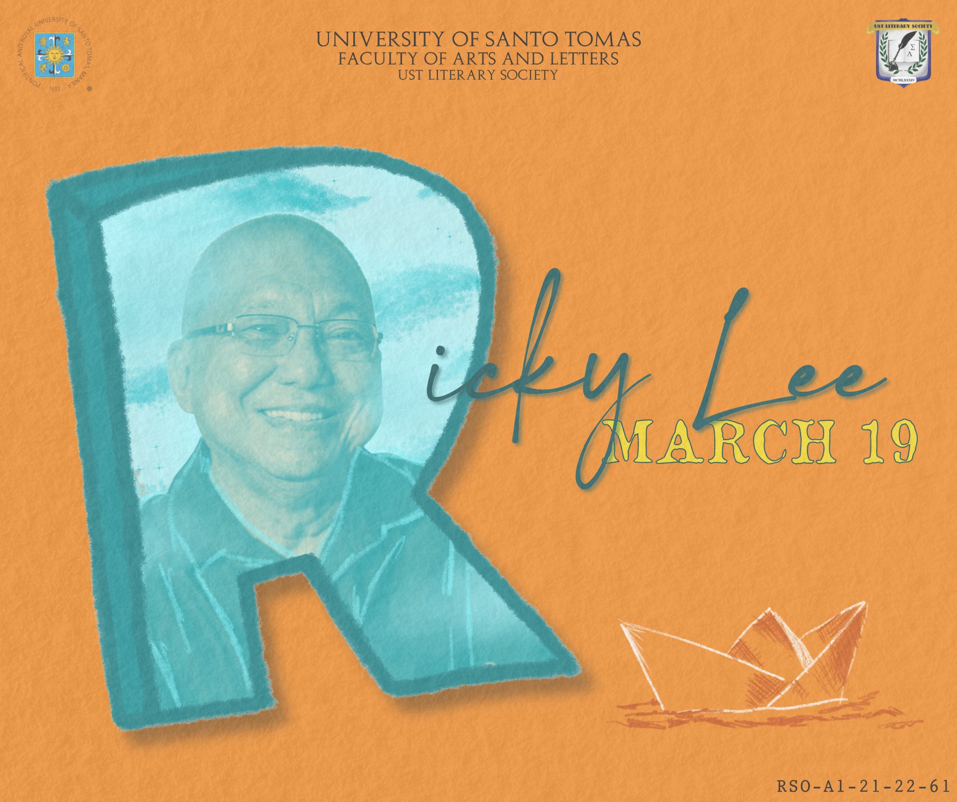  Mas matinding nakakaalala ang puso kaysa utak.  Ricky Lee, Para Kay B

Happy birthday, Ricky Lee! 