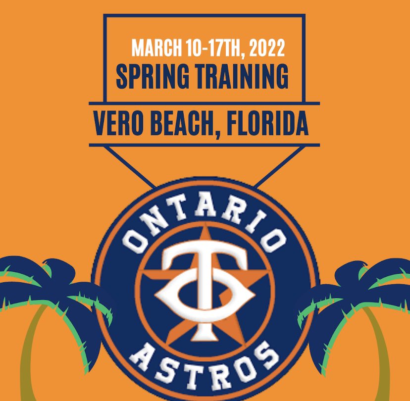 Willyjaxon's tweet photo. @TeamONBaseball ⚾️⚾️⚾️- let the season begin - spring training is complete 👏👏 https://t.co/1z0a7dZBmO