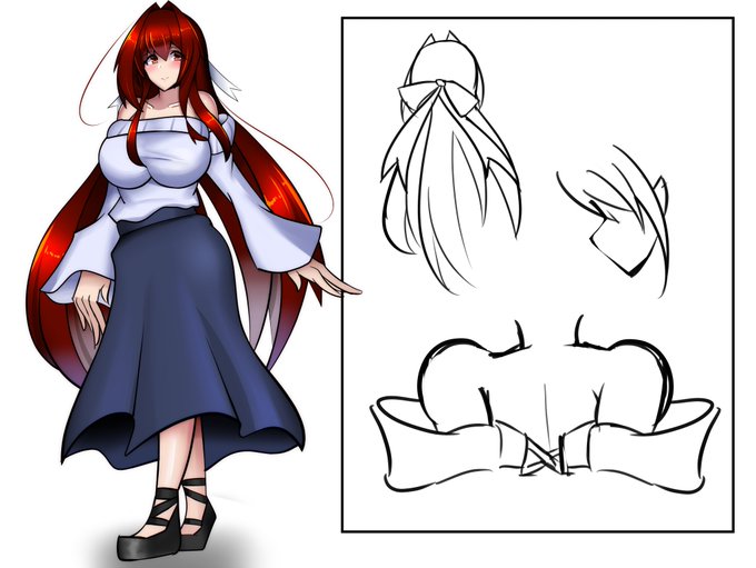 うちのこの5年くらい描いてる変身ヒロインも変身後は白と黒の予定だったのに、あまり配色わからなくて青足してたらいつの間にかこんなカラーになっていたという予定外だったんだ… 