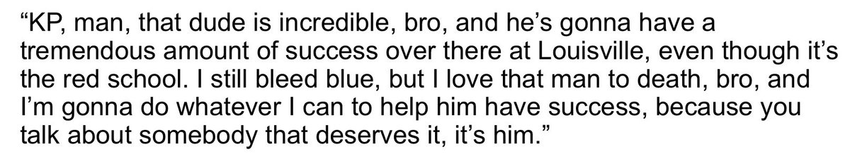 Current Knicks and former Kentucky forward Julius Randle spoke at length with reporters tonight about Kenny Payne leaving to take the head coaching job at Louisville. Here’s a small snippet of some long answers. Many thanks to <a href="/FredKatz/">Fred Katz</a> for sharing.