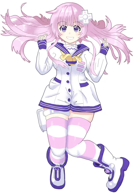 ネプギアちゃんジャンプ😊
#模写 