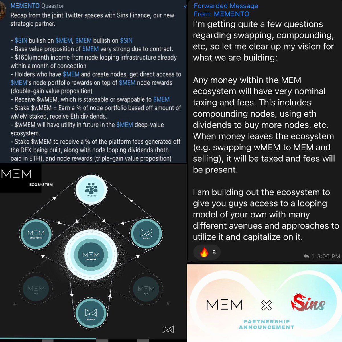 unclebobcrypto's tweet photo. Info on $MEM #nodes…
Base return of $160 per month per #node..
Sounds halfway sensible…
#MagicEthereumMoney https://t.co/5RheoukGH3