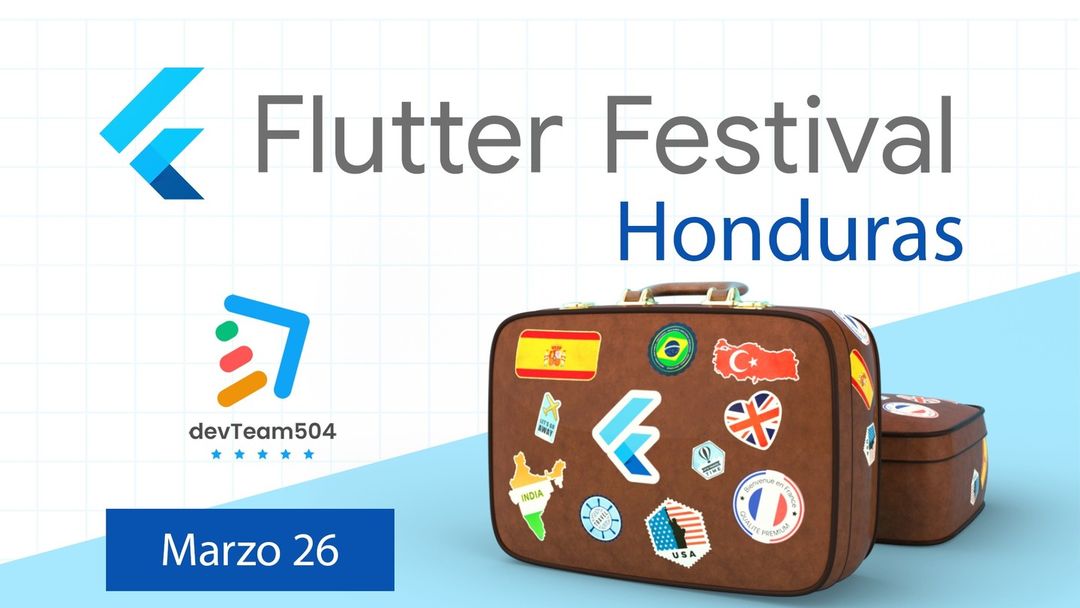 nelsonmendezz_'s tweet photo. Flutter Festival Honduras
26 de marzo 🗓️
@DevTeam504
#flutter #devteam504 https://t.co/Ipj0MkV3pQ