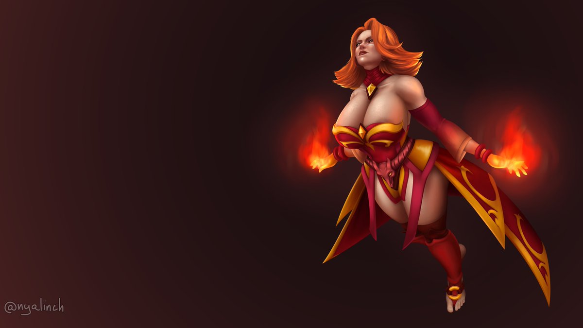 Lina wallpaper #NSFW #Lina #dota2 #R34 #rule34 NSFW versions are available ...