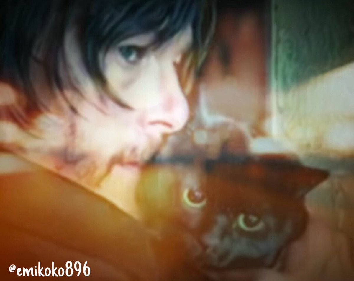Aww eitd loved the camera 😍😍😍😆
He was always there when you did your video chats, and sometimes you had to lift him out the way 🐱😍🙊 haha
We will miss him too 🥺
So sorry Norman Reedus babe 
Hugs and kisses 💓😘💓😘💓😘💓
