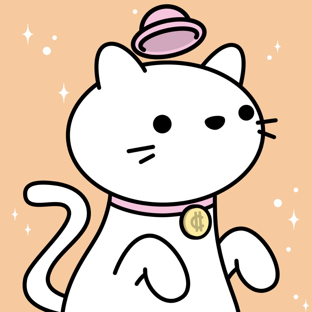 PAPIPUPEPOSER's tweet photo. 【 #NFT #Giveaway 企画】
🤍🐱いま勢いしかない #OkCat 🐱🤍
抽選で2名の方に #NFTGiveaway ！！！！！！！

☑︎ Follow 3 accounts↓
　　　@OkCat_NFT 
　　　@haco_art 
　　　@PAPIPUPEPOSER
☑︎ RT + ♡
☑︎ Check Opensea↓
https://t.co/9D4dNjcJn6

〜Mar21  23:59 https://t.co/ejQYH43QKL