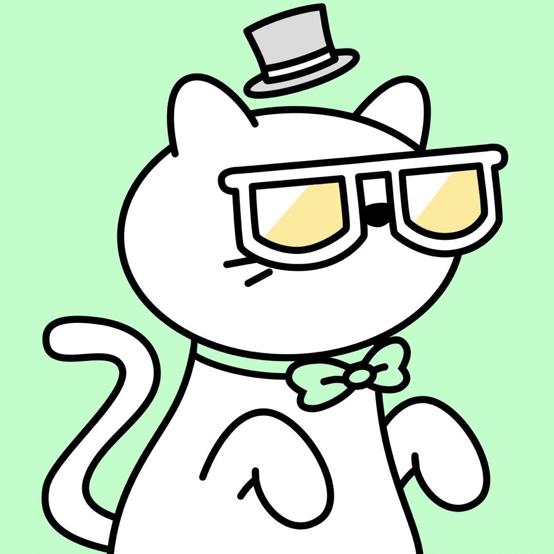 PAPIPUPEPOSER's tweet photo. 【 #NFT #Giveaway 企画】
🤍🐱いま勢いしかない #OkCat 🐱🤍
抽選で2名の方に #NFTGiveaway ！！！！！！！

☑︎ Follow 3 accounts↓
　　　@OkCat_NFT 
　　　@haco_art 
　　　@PAPIPUPEPOSER
☑︎ RT + ♡
☑︎ Check Opensea↓
https://t.co/9D4dNjcJn6

〜Mar21  23:59 https://t.co/ejQYH43QKL