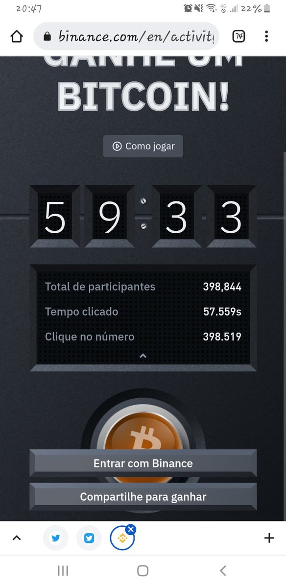 #Binance #BitcoinButton a melhor corretor do mundo...
