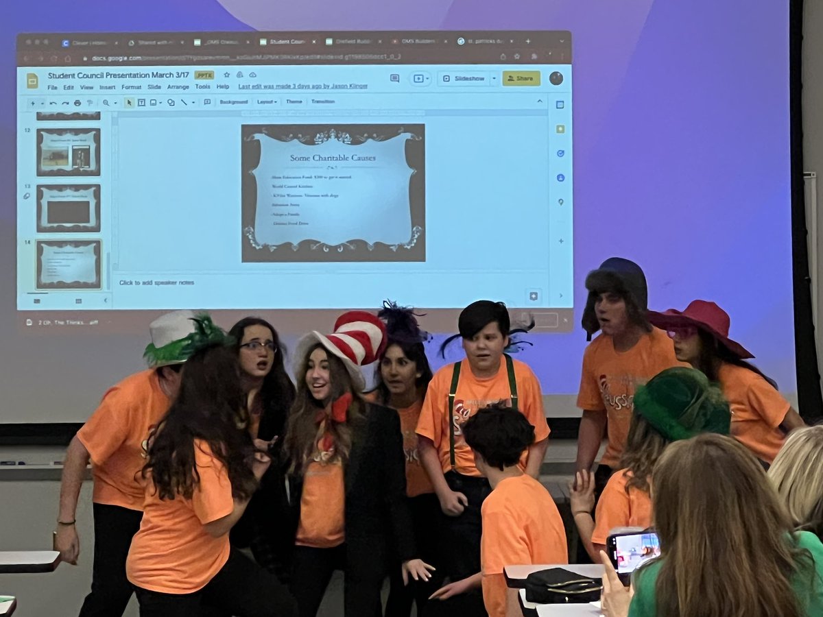 MOulyUhl's tweet photo. So proud of these OMS staff and students who came out to speak to the Parkland CAC about middle school clubs and activities. #ParklandPride https://t.co/NbImmC4L8y