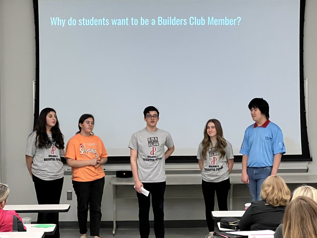 MOulyUhl's tweet photo. So proud of these OMS staff and students who came out to speak to the Parkland CAC about middle school clubs and activities. #ParklandPride https://t.co/NbImmC4L8y