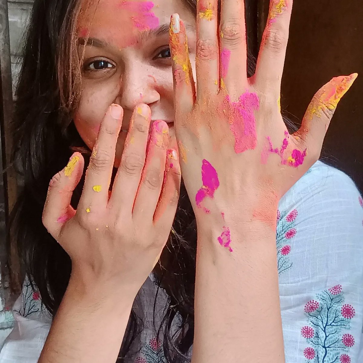 TaaniVijay's tweet photo. #HappyHoli https://t.co/JU2G6msz0z