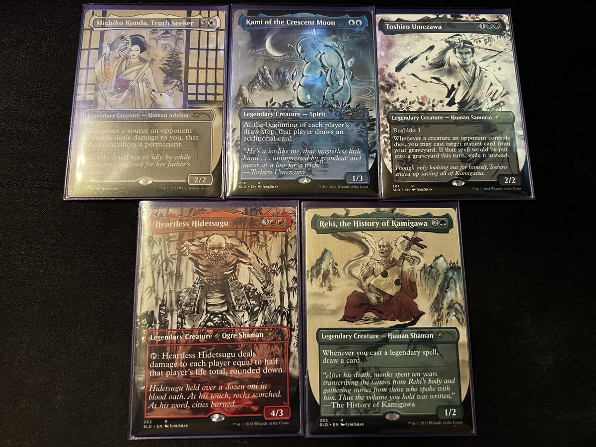 BigBoss_Isaac's tweet photo. I bought my very first Magic the Gathering #SecretLairDrop and I’m pleased with the art.
I’m excited now for LoL: Arcane and Street Fighter 🤟 https://t.co/oidUDIPtIi