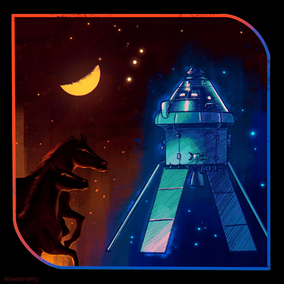 Daylight44492's tweet photo. Celebrating Artemis https://t.co/t6IKsMaVdO